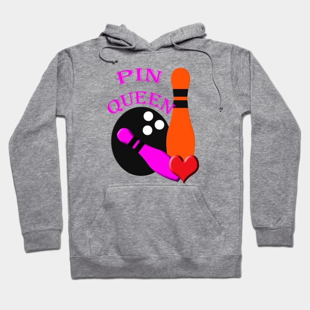 Pin queen Hoodie by AmandaRain